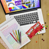 CANDYMAN 12 OZ Bundle of Skittles candy bulk, individually wrapped candy, for valentines day candy, easter candy, or bulk snacks of fun size candy fruit snacks