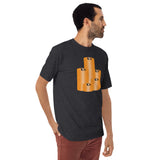 Bitcoin Stacks Men’s premium heavyweight tee