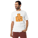Bitcoin Stacks Men’s premium heavyweight tee