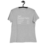 DeFi Nutrition Facts omen's Relaxed T-Shirt