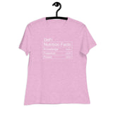 DeFi Nutrition Facts omen's Relaxed T-Shirt