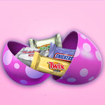 Mars M&M'S PEANUT, SNICKERS, TWIX, MILKY WAY & 3 MUSKETEERS & Easter Chocolate Candy Spring Assortment, 31.3 oz, 100-Piece Bag