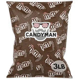 M&M's Milk Chocolate 3lb Individually Wrapped Fun Size Bulk