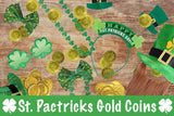 West End Foods 360 Pieces Chocolate Gold Coins for St. Patty’s Day in Green Box (4.3 Pounds)