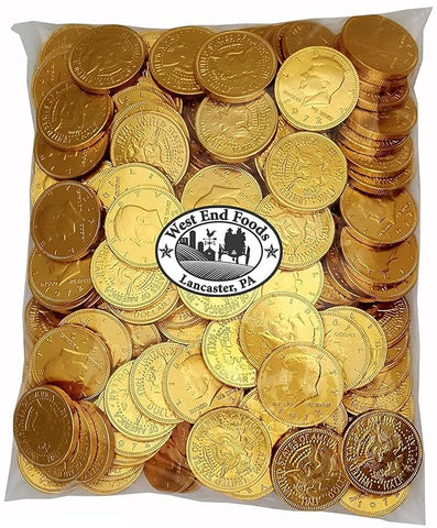 Gold Coins Candy (2 Pounds) of Milk Chocolate