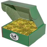 West End Foods 360 Pieces Chocolate Gold Coins for St. Patty’s Day in Green Box (4.3 Pounds)