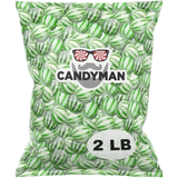 CANDYMAN Bulk Spearmint Balls - 2 Pounds Bulk Individually Wrapped Mints