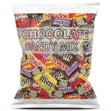 West End Foods Chocolate Candy 32 oz. (About 70 Pieces) bag with Fun and Mini Size Snickers, Milky Way, Twix, M&M's Milk Chocolate, Skittles, Starburst, M&M's Peanut