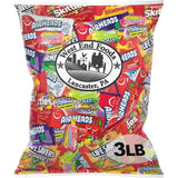 West End Foods Candy Treats 3 POUNDS Individually Wrapped Candy Bundle of Jolly Ranchers, Airheads, Skittles, Starburst, Life Savors Gummies Fun Size Assorted Candy Bulk Candy for Pinata