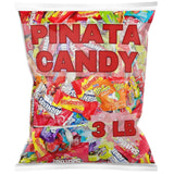 SupplyTiger Bundle of Pinata Candy (3 LB) Bulk Individually Wrapped Bundle of Skittles, Starburst, Airheads, & Fun Size Candy Variety Pack Bag of Candy for Pinata