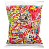 West End Foods Bag of Candy (2 lbs) Bundle of Individually Wrapped Assorted Skittles, Jolly Ranchers, Starburst, Airheads, & Fun Size Candy for Pinata Stuffers Office Party