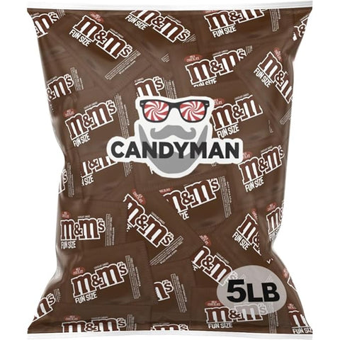 M&M's Milk Chocolate 5lb Individually Wrapped Fun Size Bulk