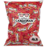 Skittles 4lb bulk snacks of fun size candy fruit snacks