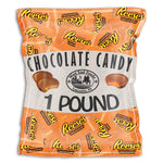 Milk Chocolate and Rich Peanut Butter Cups Snack Size Individually Wrapped (1 Pound)