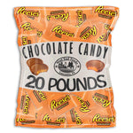 Milk Chocolate and Rich Peanut Butter Cups Snack Size Individually Wrapped (1 Pound)