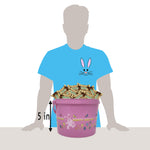 Easter Bucket Color with 2-3 POUND of Candy Milky way Minis Bar
