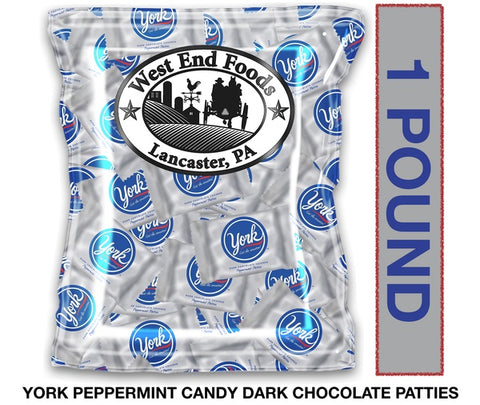 West End Foods York Peppermint Dark Chocolate Bulk Candy (1 lb) Shop Now Supplytiger.fun