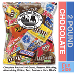 West End foods 2 Pound Bulk Chocolate Candy Bag Filled with M M s Snickers Reese s Kit Kat Bars 100 Grand Bars Milky Way Twix Peanut M M s Almond Joys York Mints Shop Now Supplytiger.fun