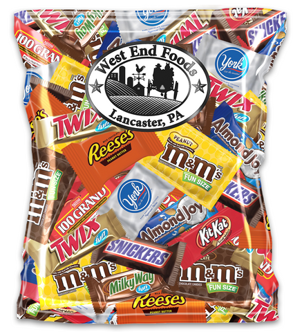 West End foods varient Pound Bulk Chocolate Candy Bag Filled with M M s Snickers Reese s Kit Kat Bars 100 Grand Bars Milky Way Twix Peanut M M s Almond Joys York Mints Shop Now Supplytiger.fun