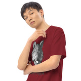 Saitama Wolf Men’s premium heavyweight tee