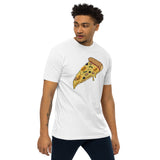 Pizza with Extra Bitcoin Men’s premium heavyweight tee