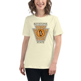 Bitcoin Keystone State Women's Relaxed T-Shirt