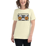 Bitcoin Boombox Women's Relaxed T-Shirt