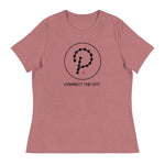 Connect the Dot. Polka Dot Women's Relaxed T-Shirt