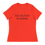 Blockchain in Action Women's Relaxed T-Shirt