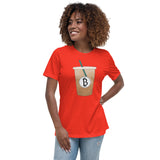 Bitcoin Iced Coffee Women's Relaxed T-Shirt